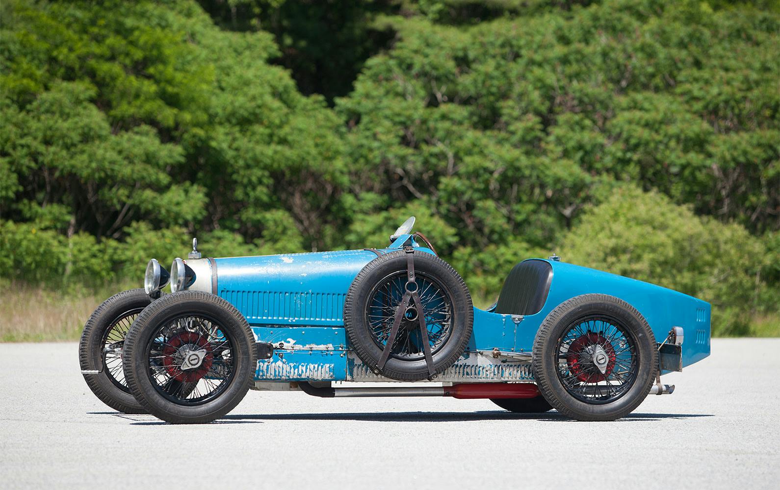 1926 Bugatti Type 37 Grand Prix side profile