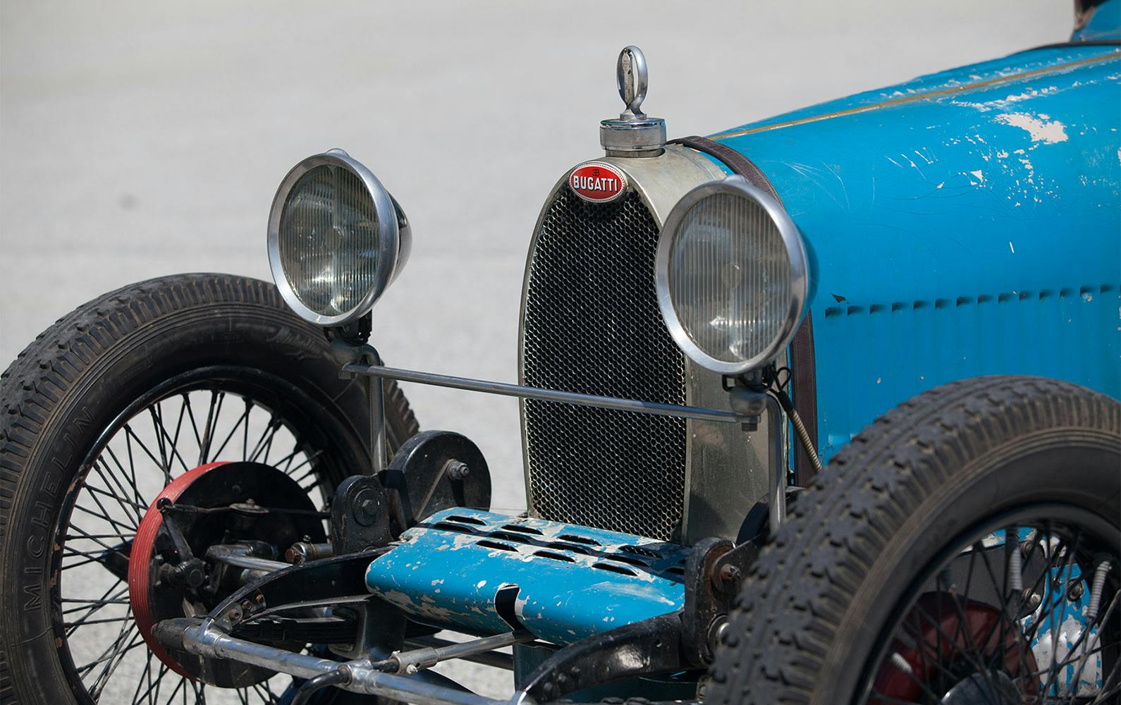 1926 Bugatti Type 37 Grand Prix front detail