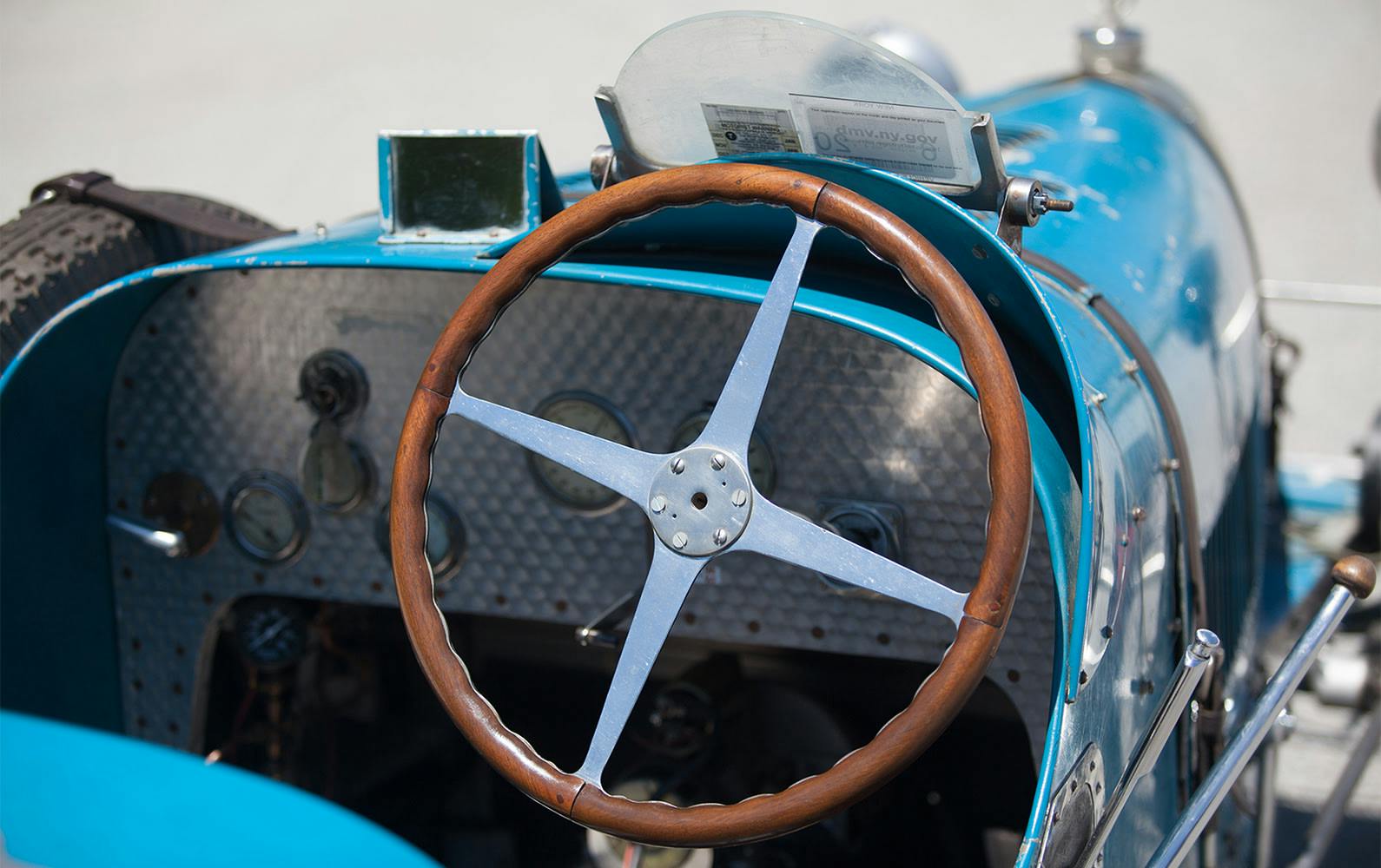 1926 Bugatti Type 37 Grand Prix steering wheel