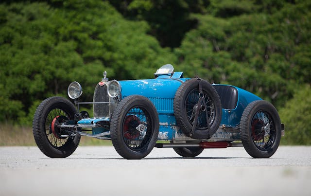 1926 Bugatti Type 37 Grand Prix front three-quarter