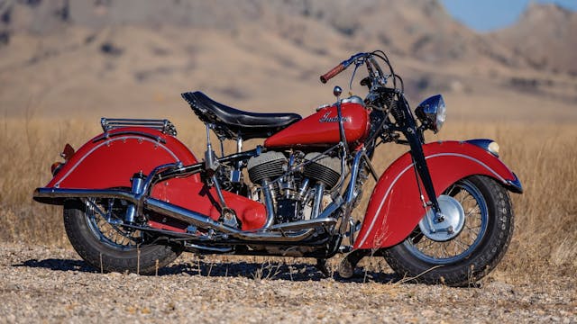 1947 Indian Chief side