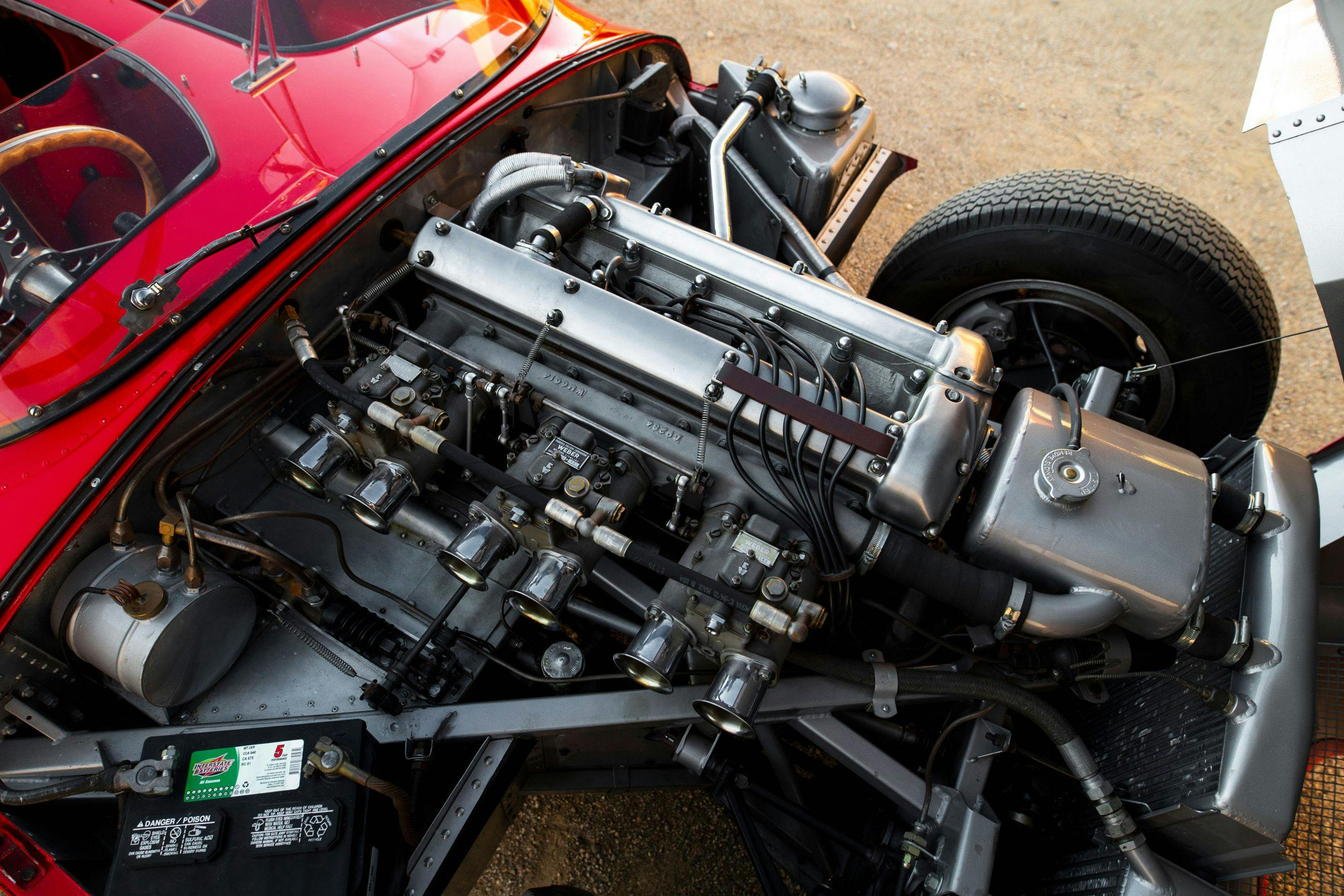 1955 Jaguar D-Type engine