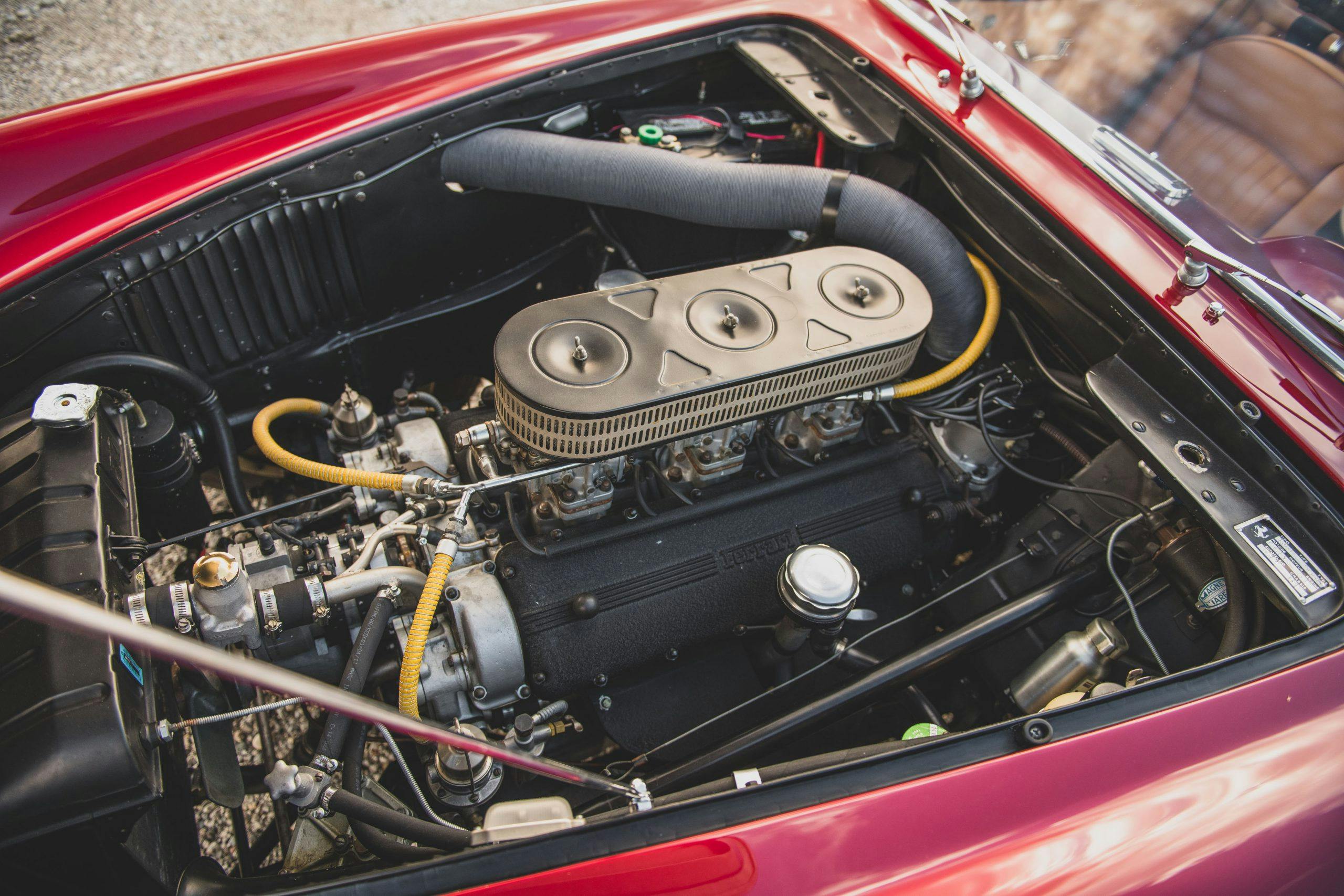 Ferrari 250 GT Alloy Coupe engine