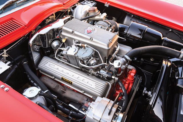1963 Chevrolet Corvette Sting Ray Z06 engine