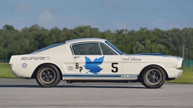Shelby GT350R Fastback side profile