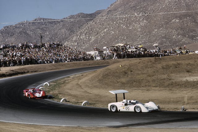 Jim Hall John Surtees Can-Am racing