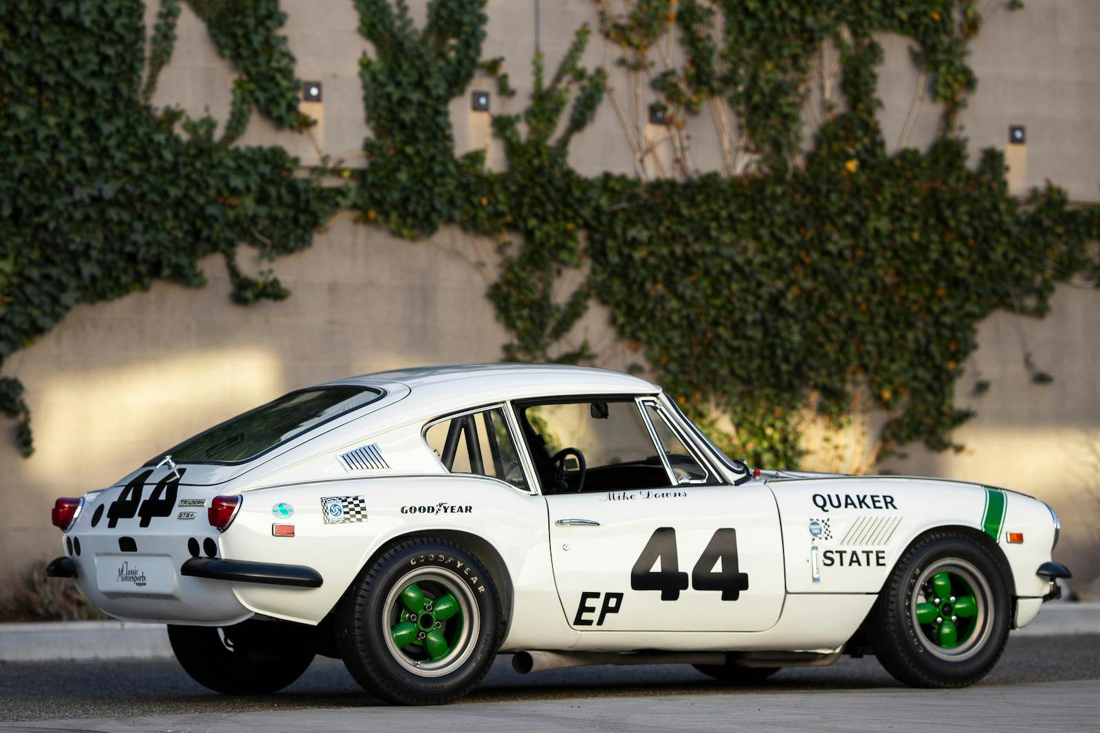 1969 Triumph GT6+ Mk II rear three-quarter