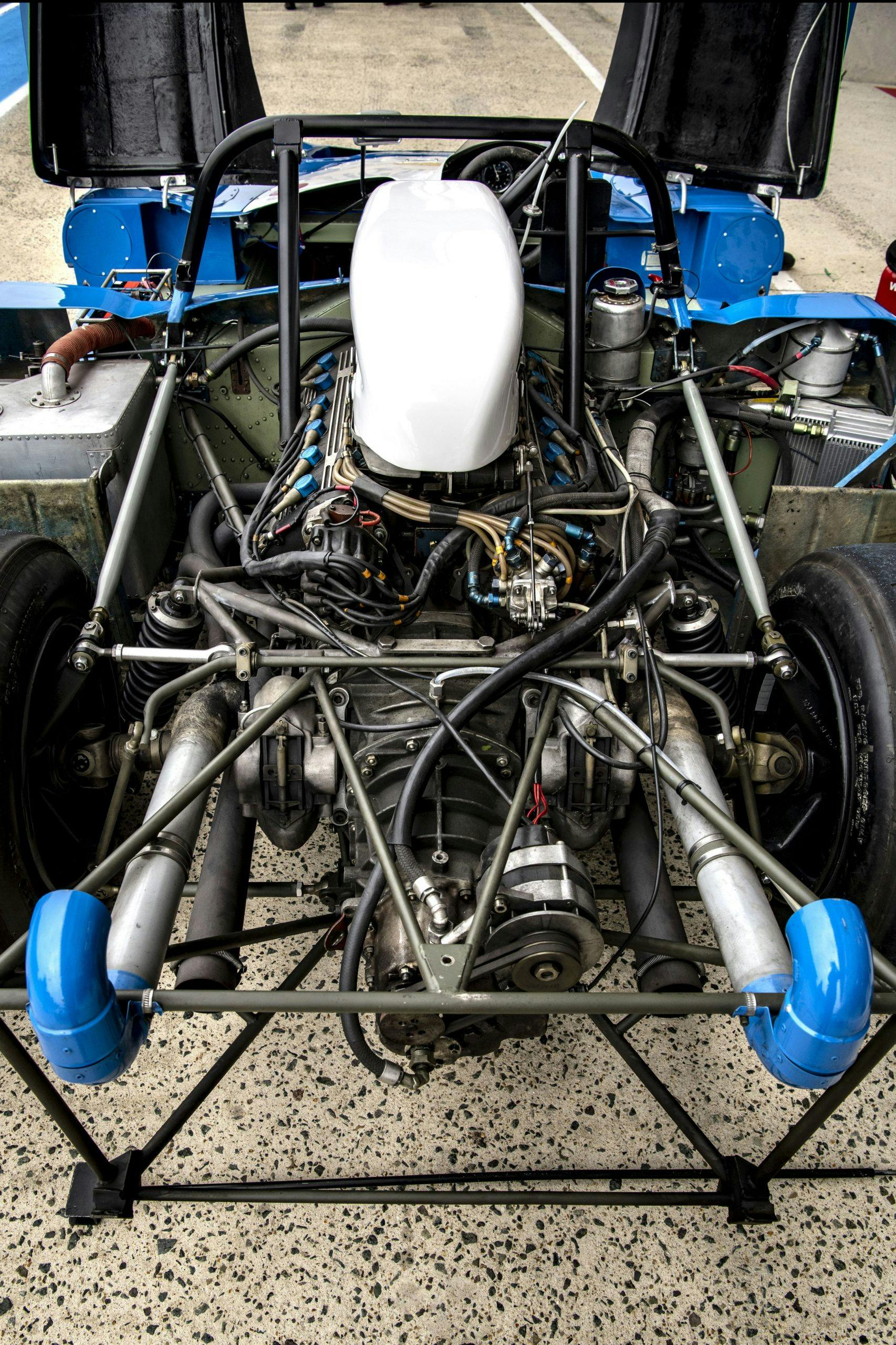 1972 Matra MS 670 rear engine chassis
