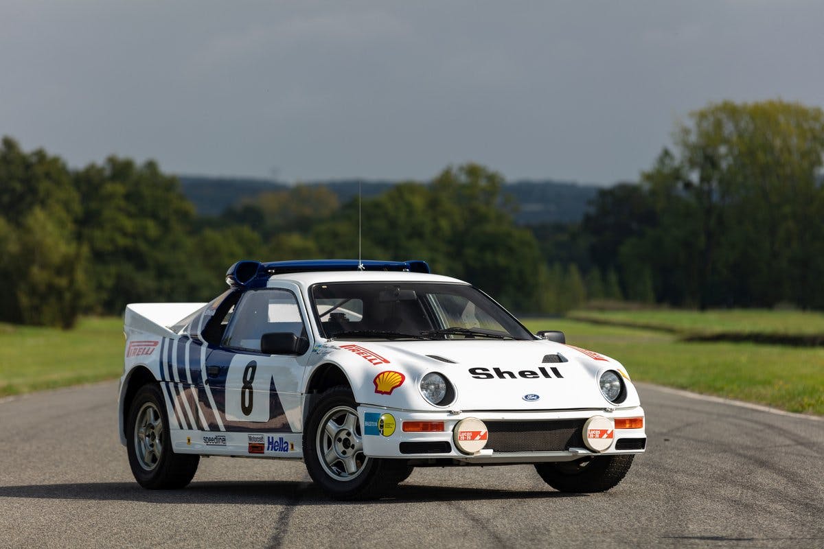 1986 Ford RS200 front three-quarter
