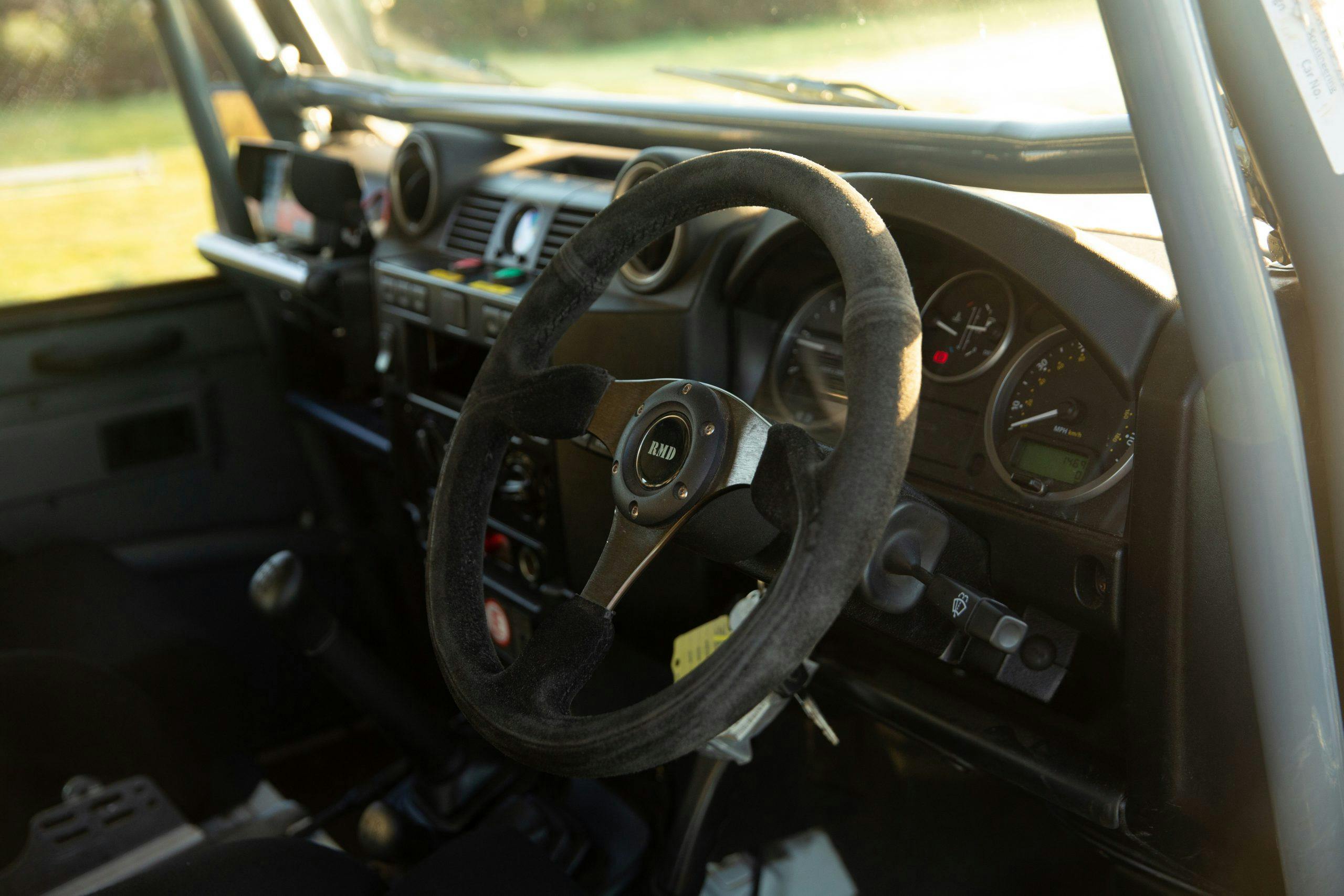 Land Rover Defender 90 Hardtop interior