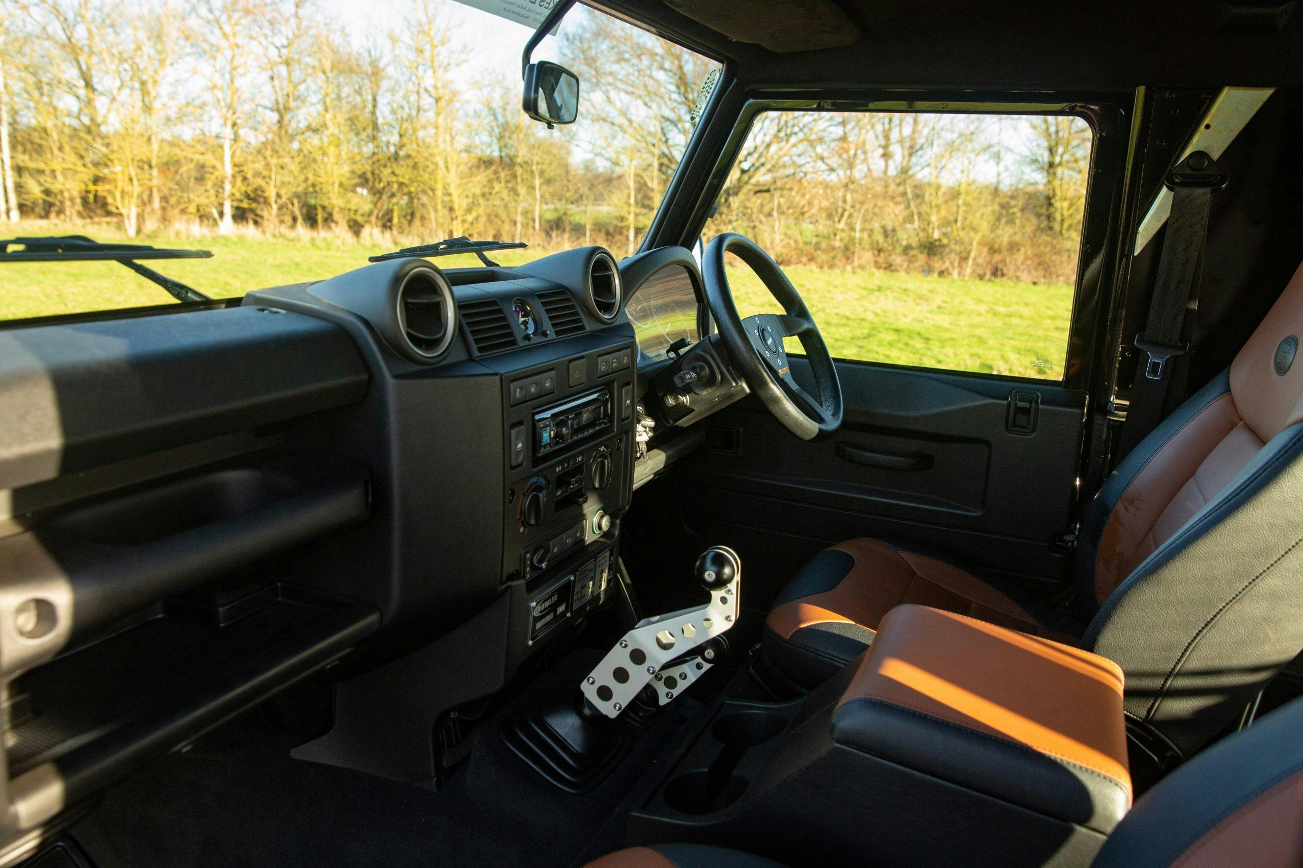Land Rover Defender 90 Hardtop XS interior