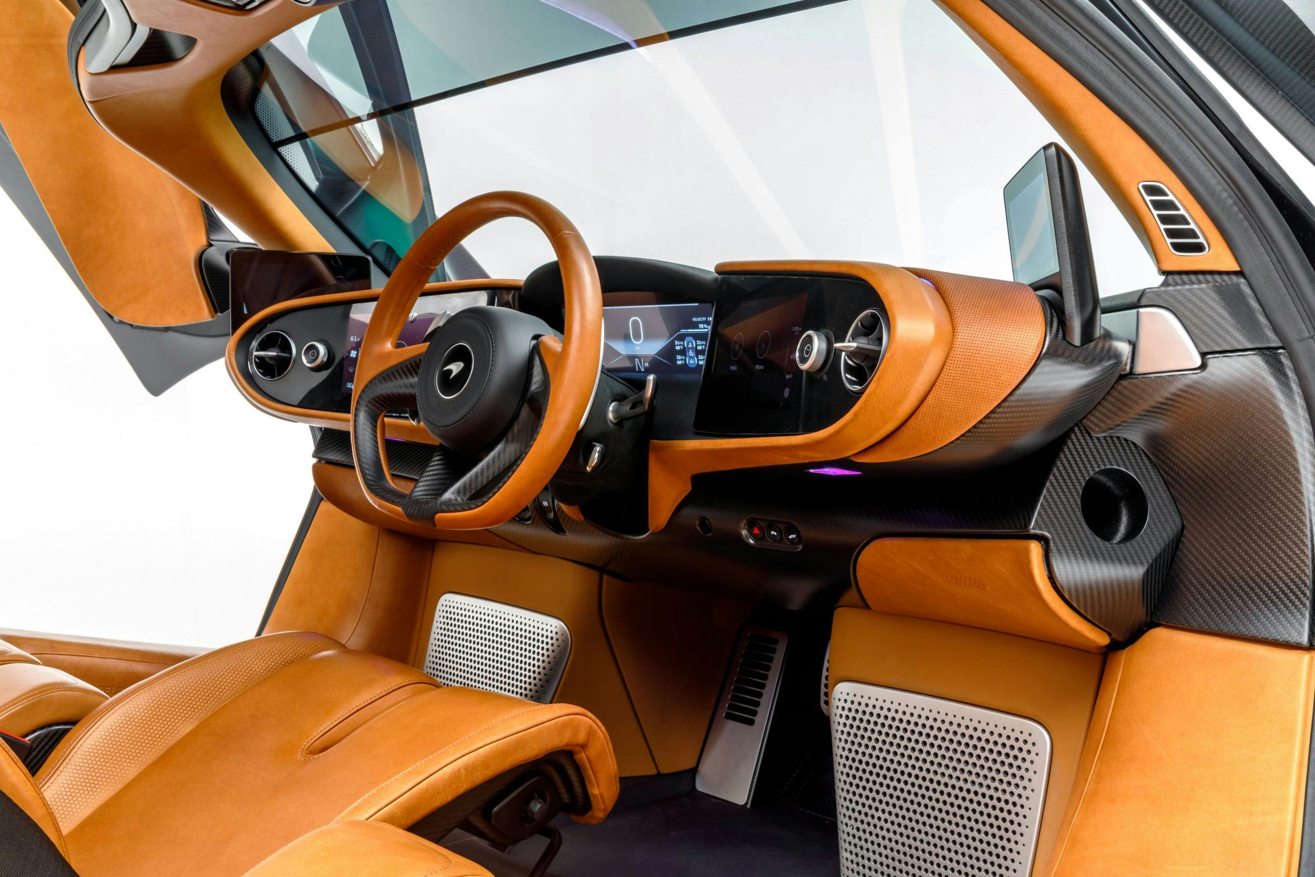 McLaren Speedtail interior front
