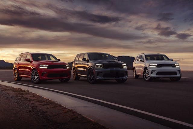 2021 Dodge Durango SRT Hellcat group shot