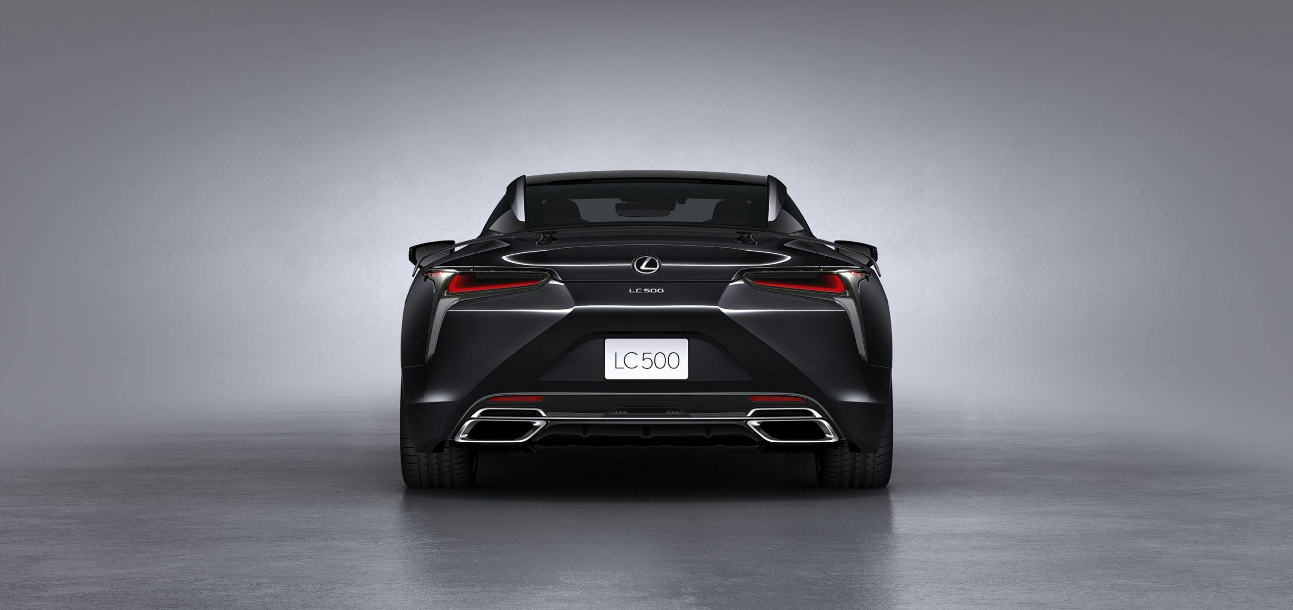 2021 Lexus LC 500 Inspiration Series rear end studio