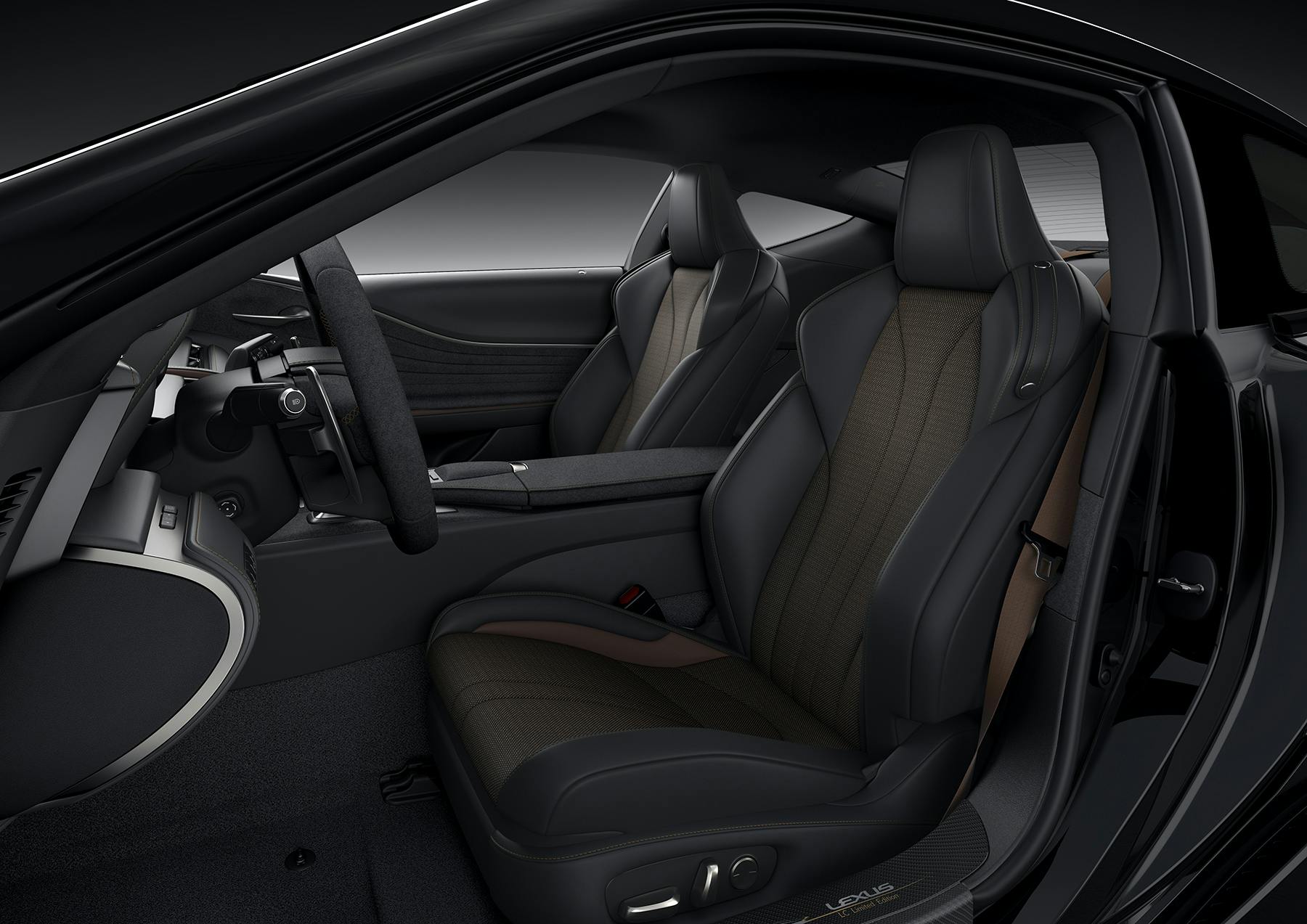 2021 Lexus LC 500 Inspiration Series seats detail