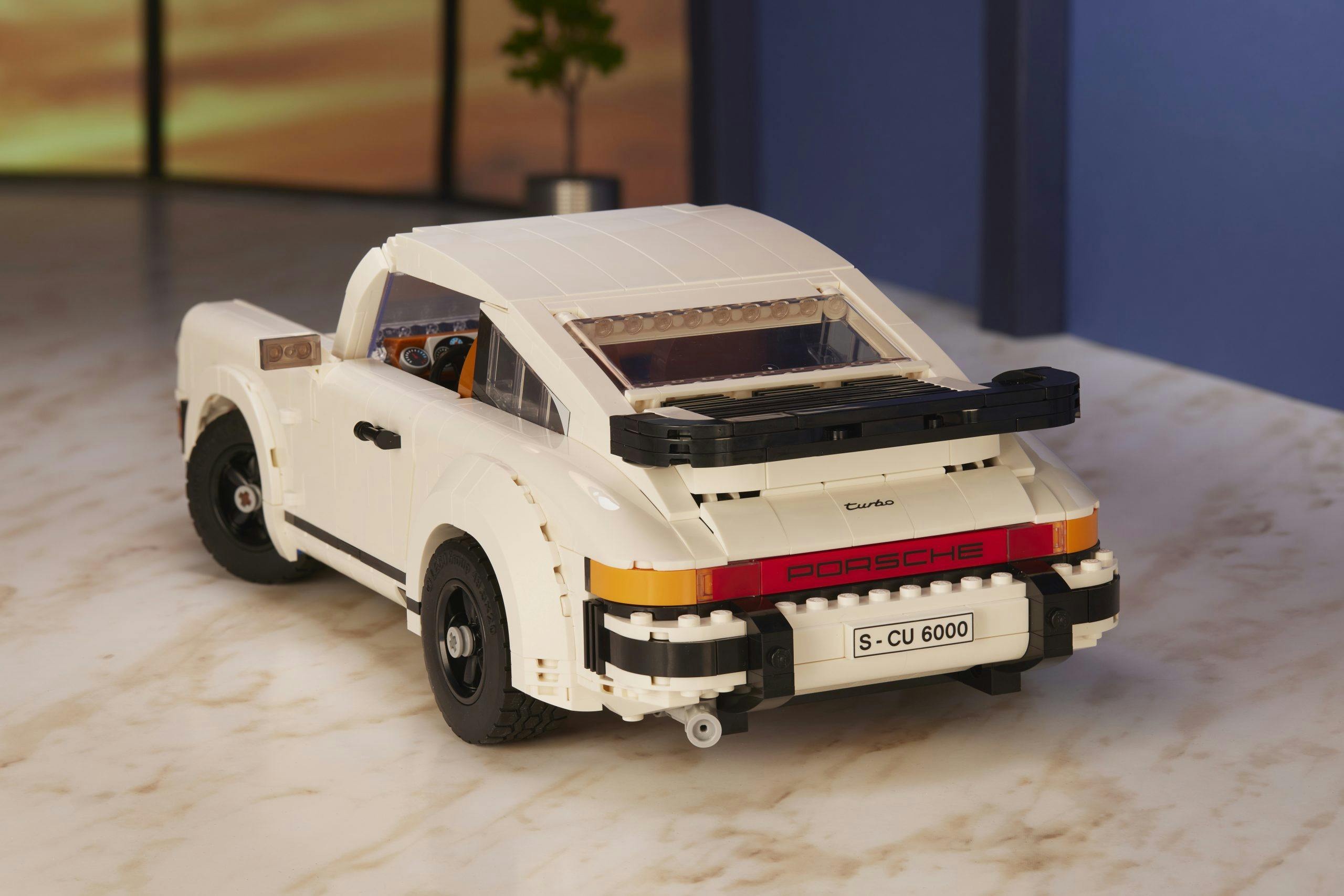 Lego Porsche 911 two-in-one set Turbo build rear