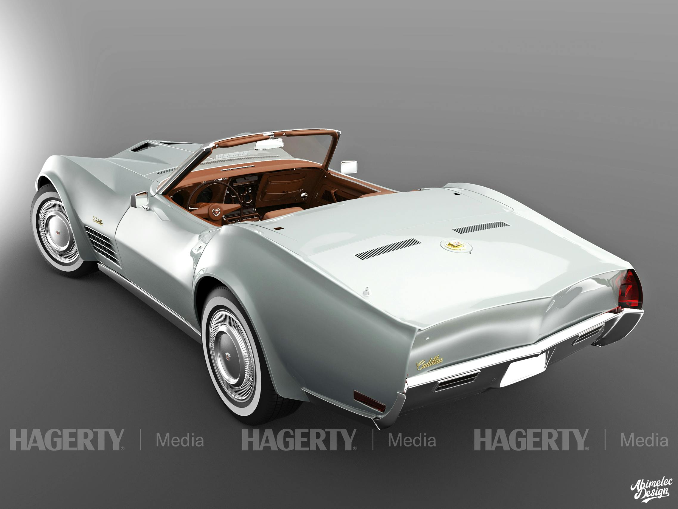 68 Cadillac Roadster DeVille grey
