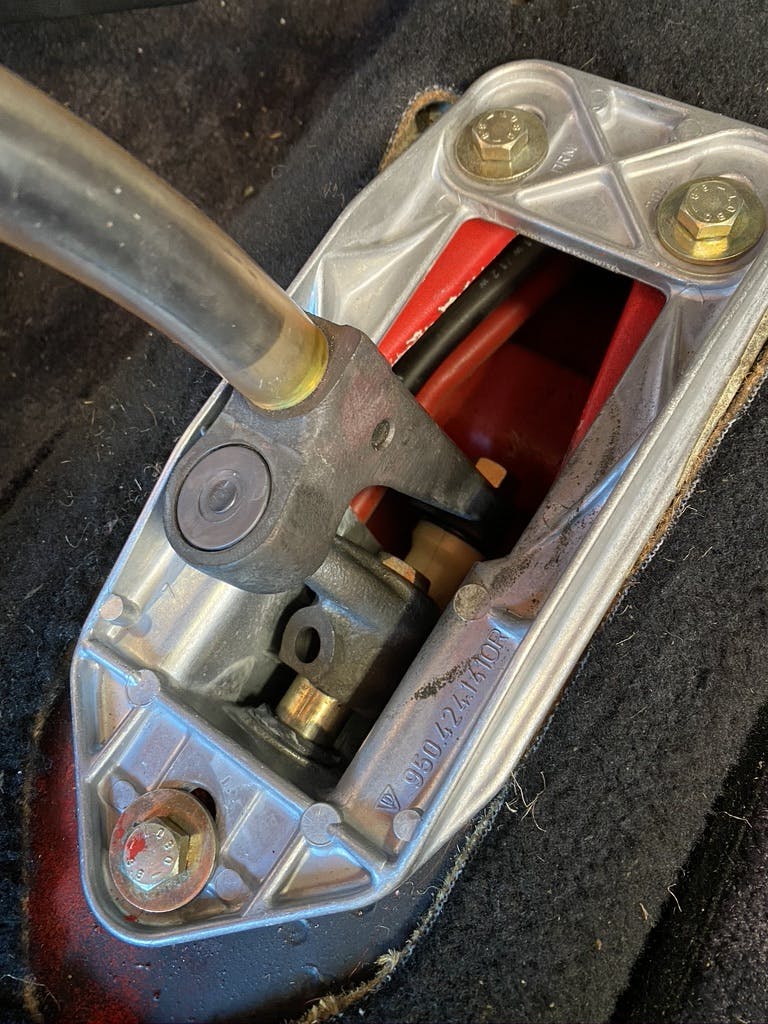 Carrera shifter linkage internals