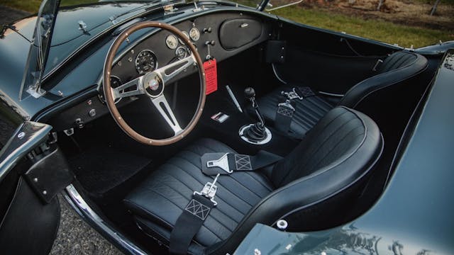 shelby cobra interior