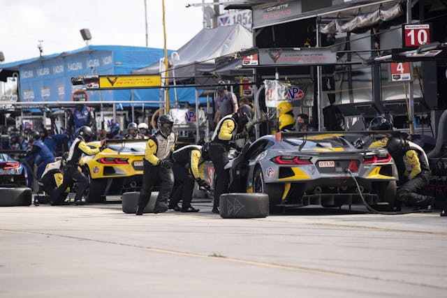 Corvette Racing C8.R at 12 Hours of Sebring 2020
