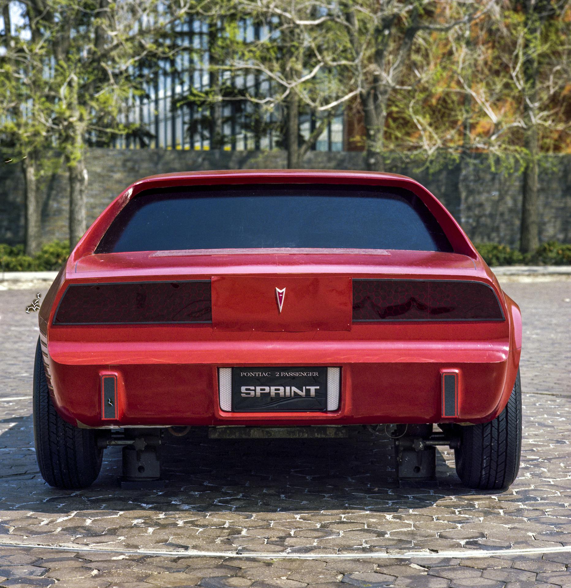 Pontiac P body Fiero rear development