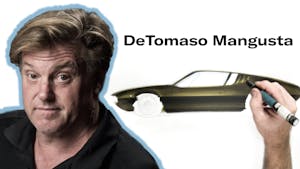 Chip Foose massages DeTomaso’s Mangusta | Chip Foose Draws a Car – Ep. 18