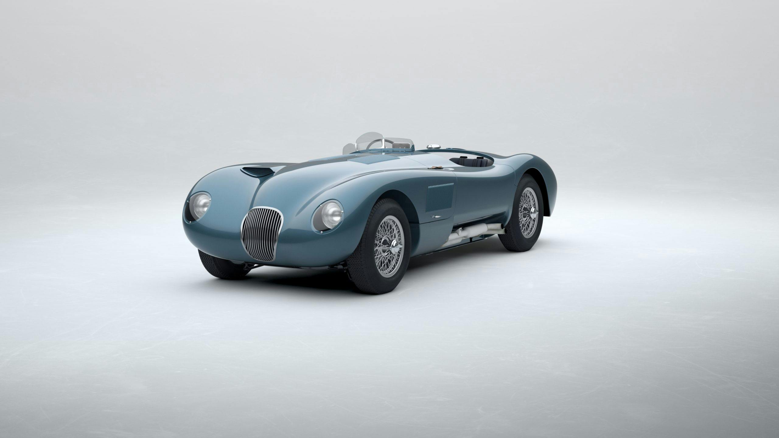 Jaguar Classic C-type_Metallic Blue