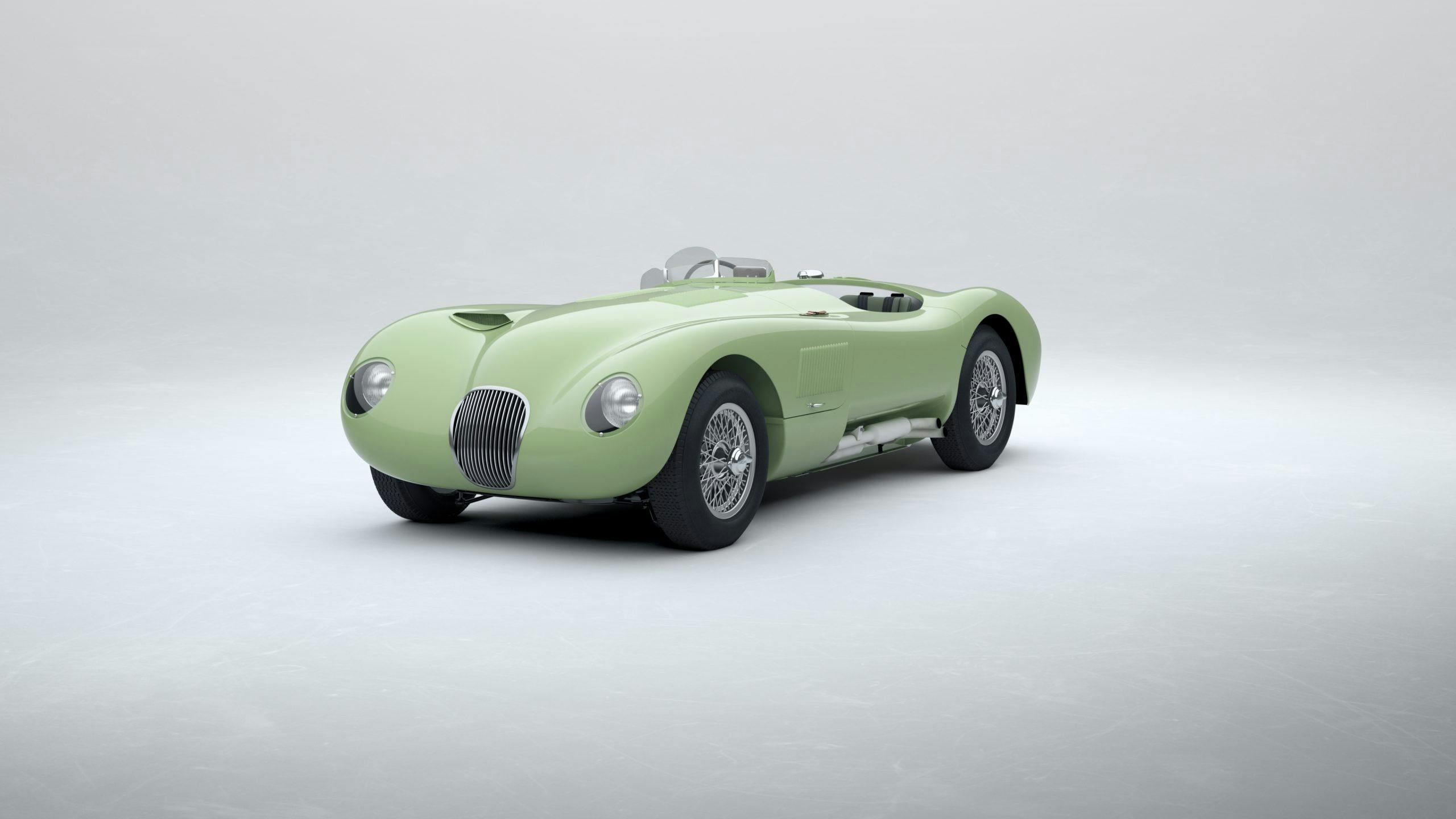 Jaguar Classic C-type_Pastel Green