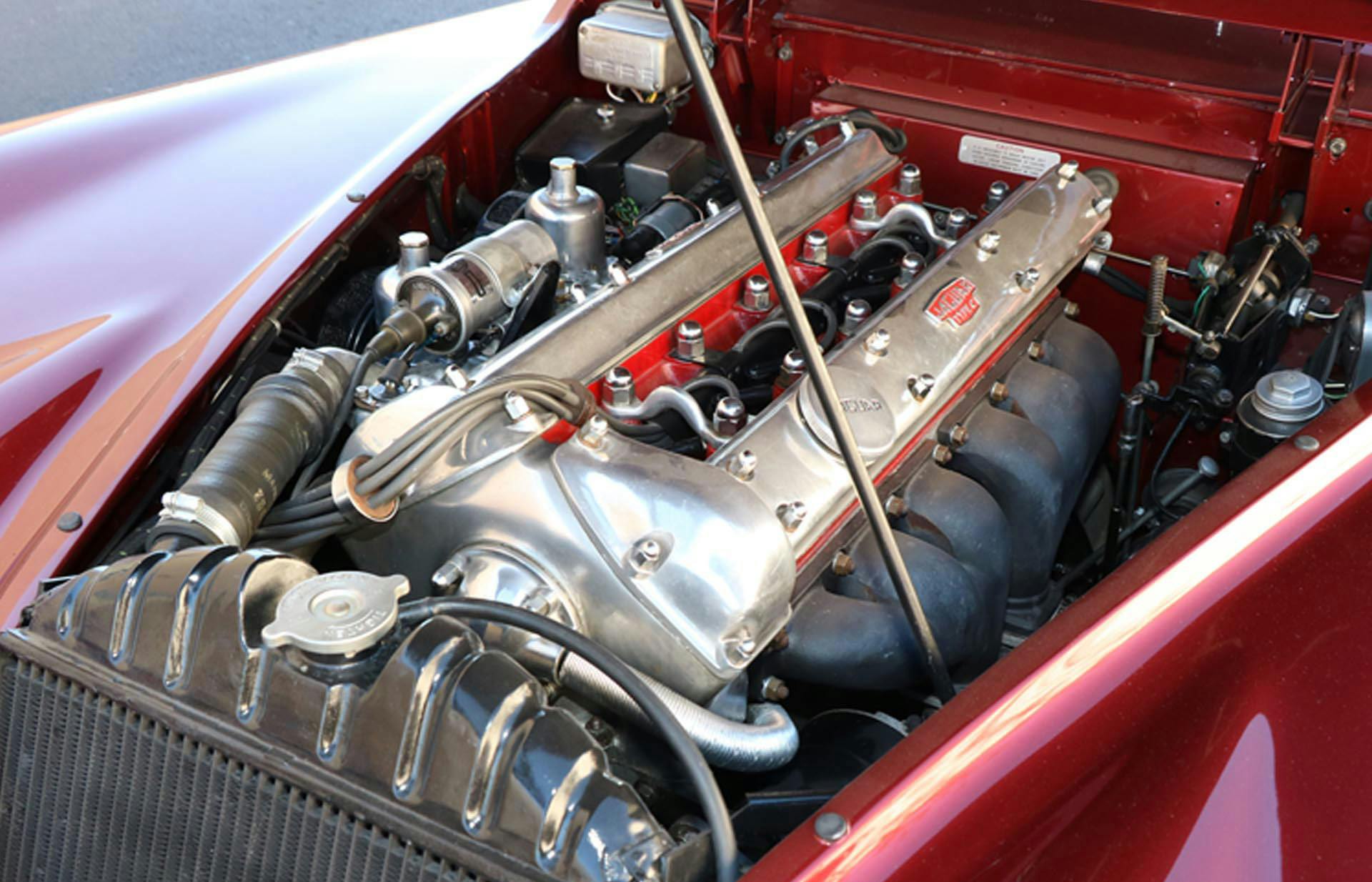 1956 Jaguar XK140 MC engine