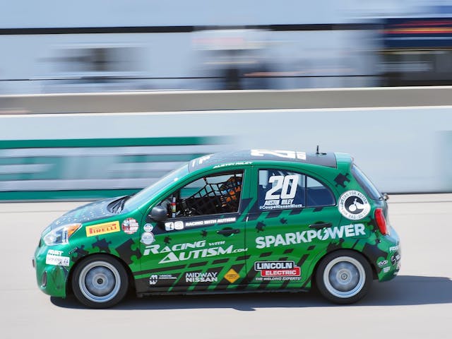 Racing with Autism Austin Riley Micra