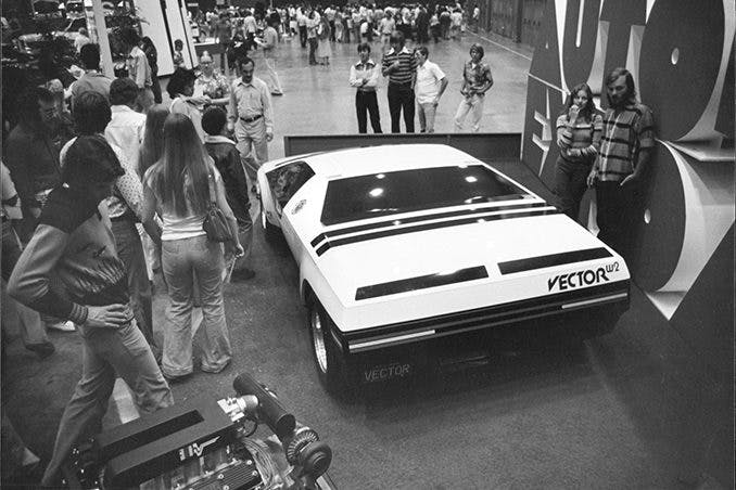 Jerry Wiegert - Vector 1976 auto show