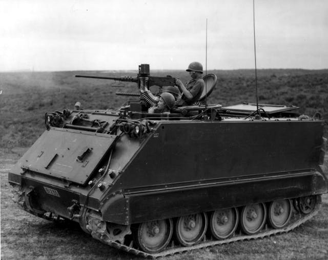 M113 APC Vietnam War action