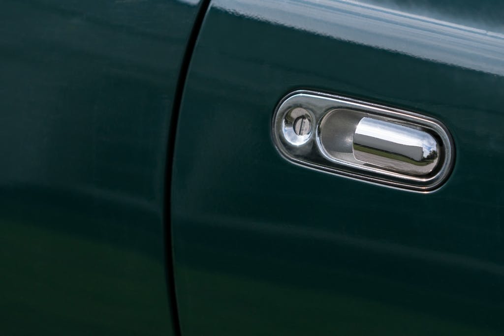 Mazda MX-5 door handle detail