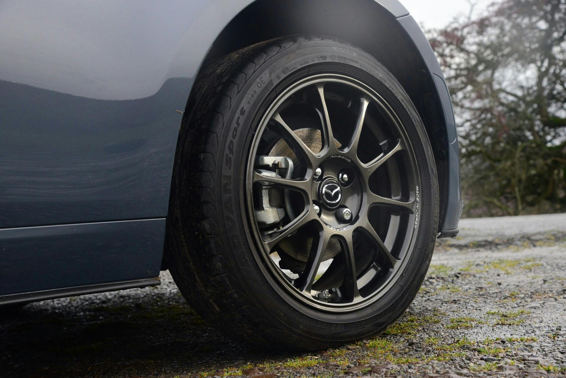 Mazda MX-5 R-Sport wheel tire detail