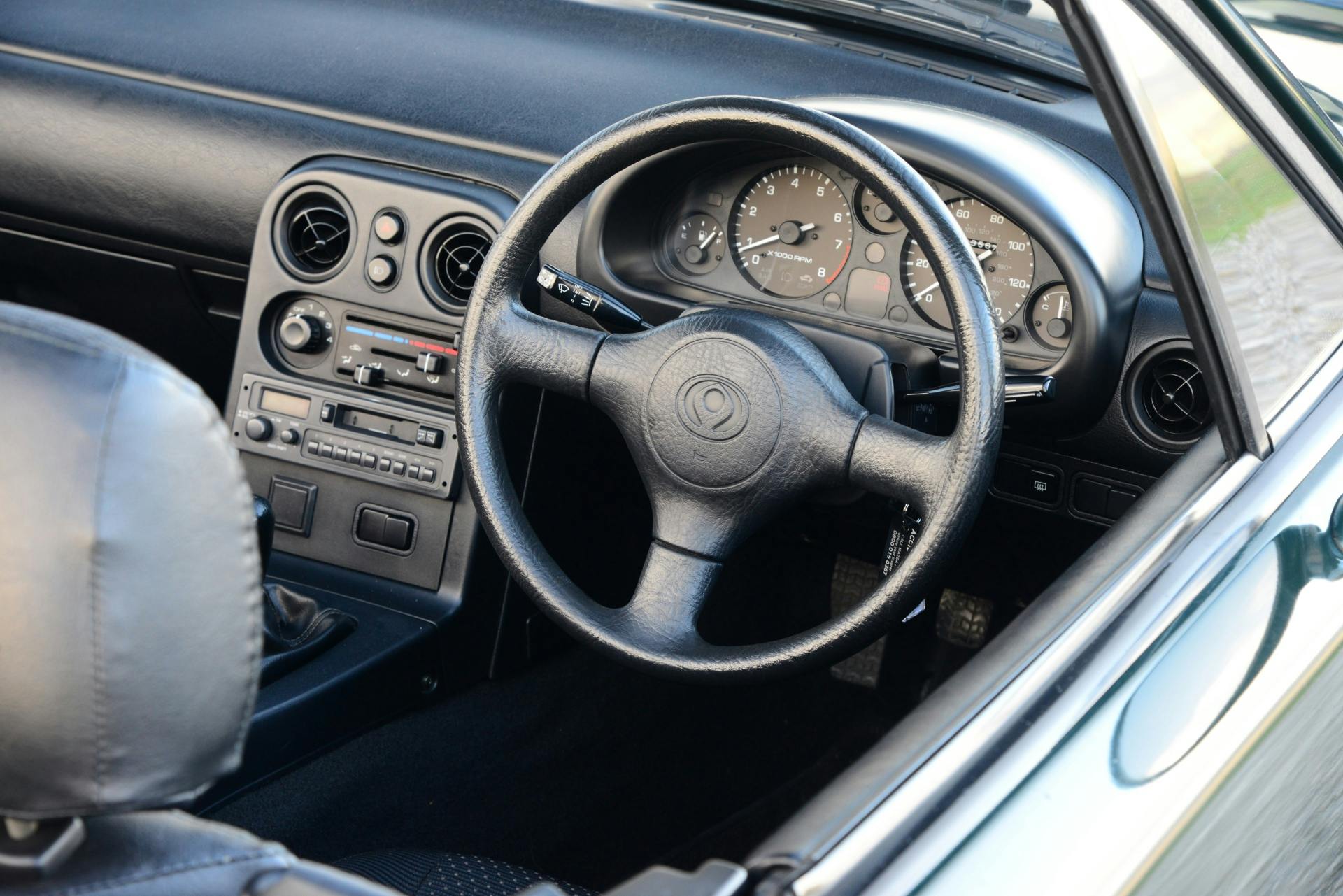 Mazda MX-5 interior driver cockpit