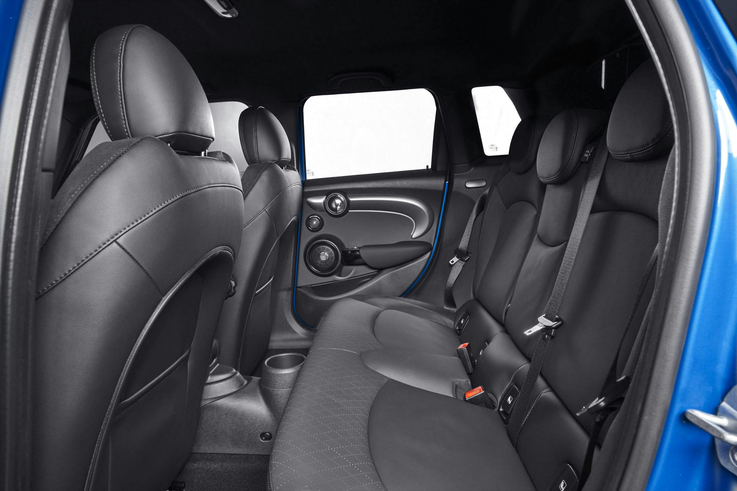 2022 Mini Cooper rear seats four door interior