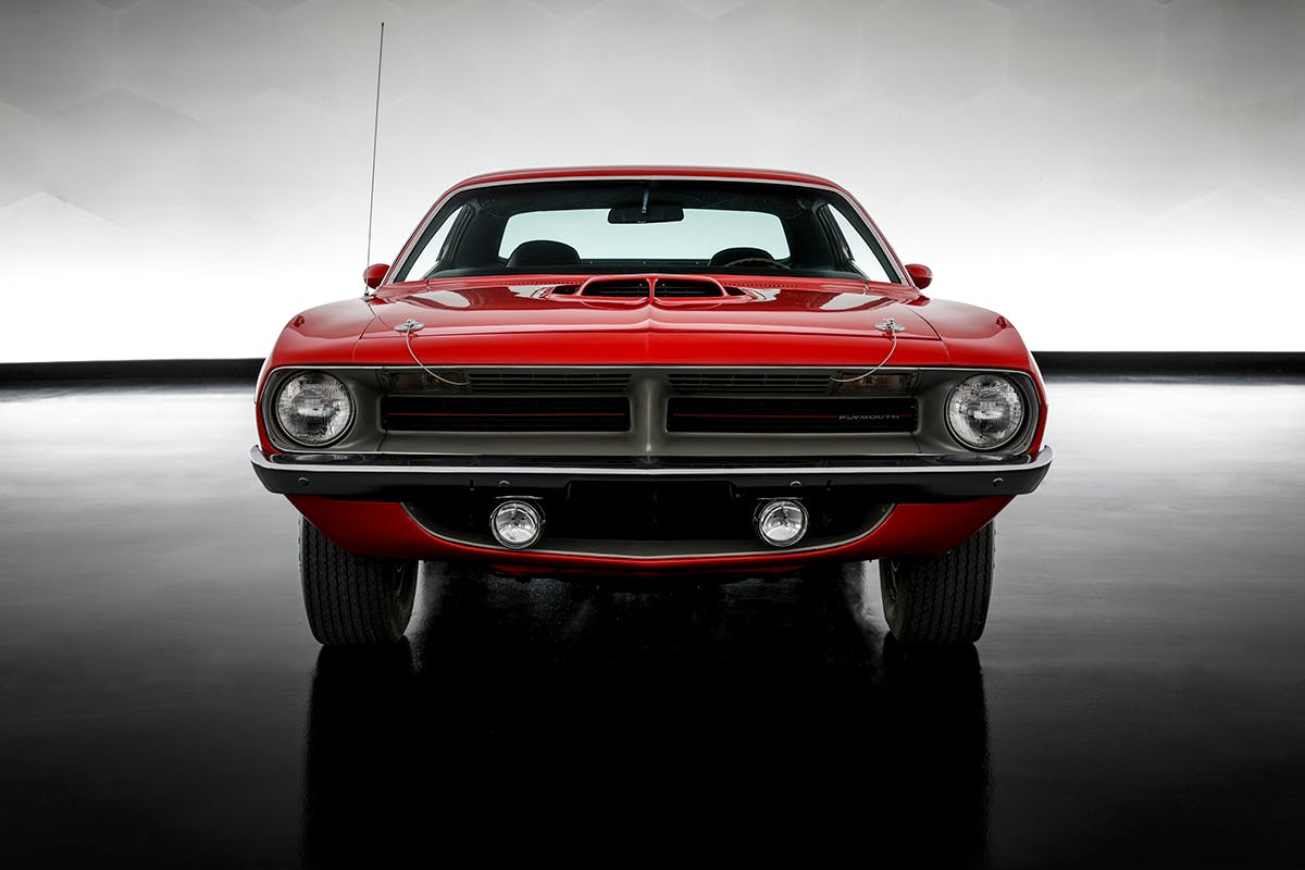 Plymouth Barracuda front photograph