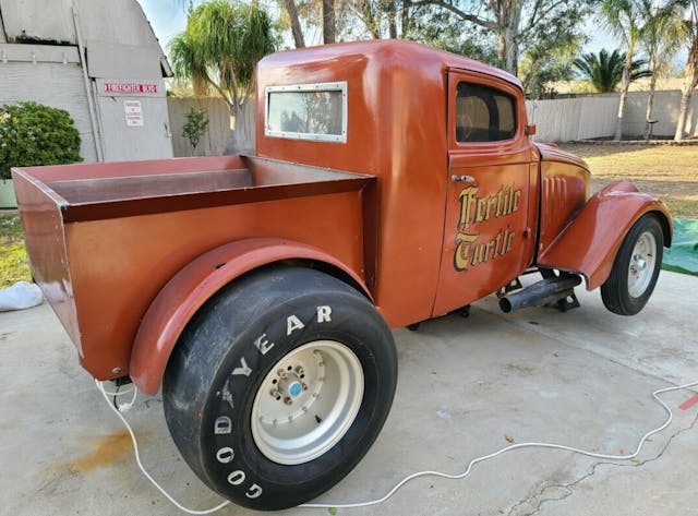 1936 Willys gasser pickup rear