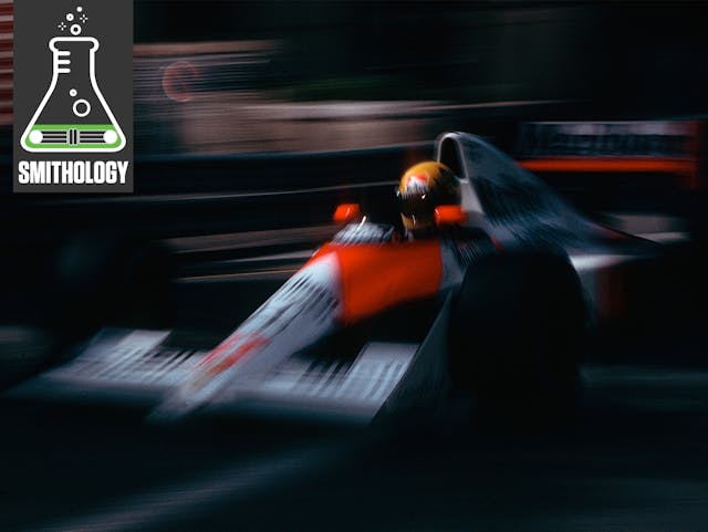 Ayrton Senna Grand Prix Of Monaco dynamic action