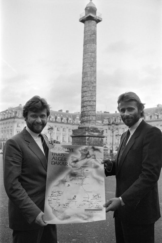 Thierry Sabine and Alain-Dominique Perrin