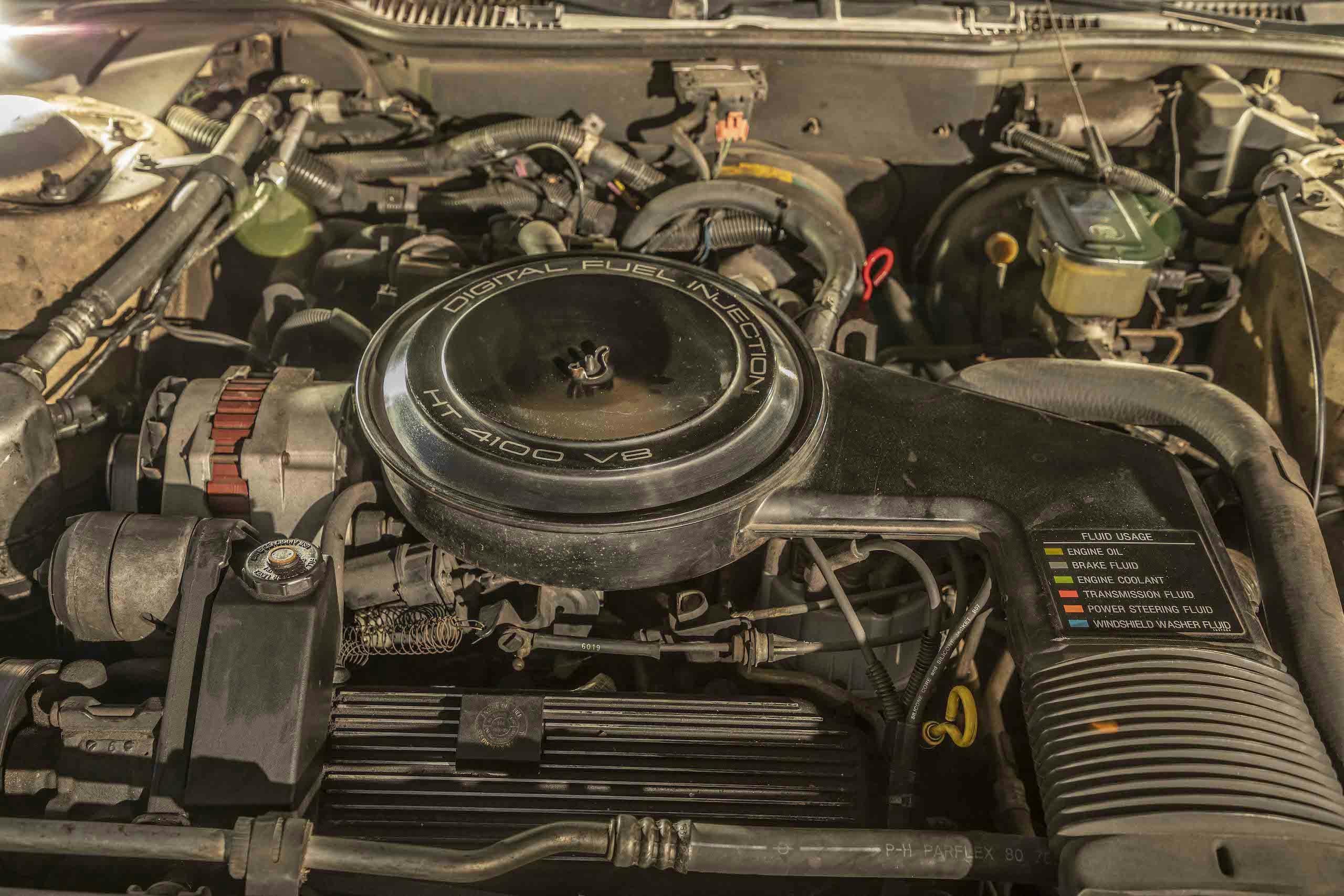 1986 Cadillac Coupe DeVille engine