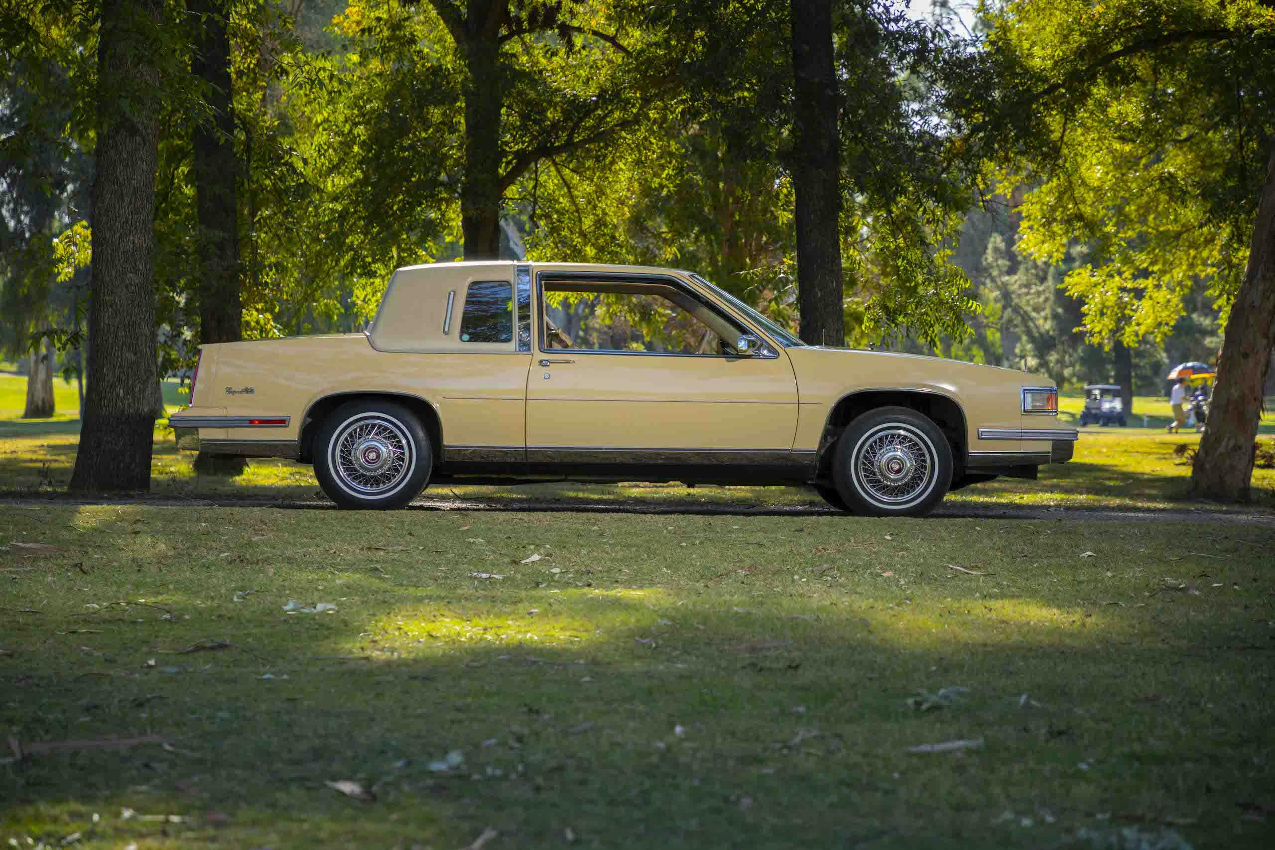 1986 Cadillac Coupe DeVille side profile
