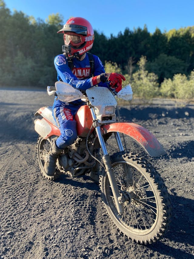 Kyle on Xr250 at FRO