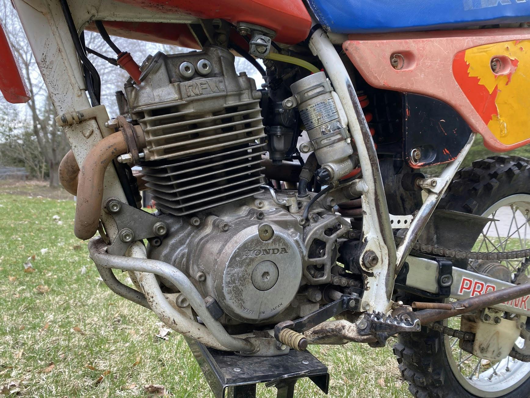 Honda XR250 engine