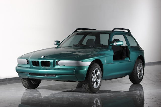 BMW Z1 coupe prototype front three-quarter