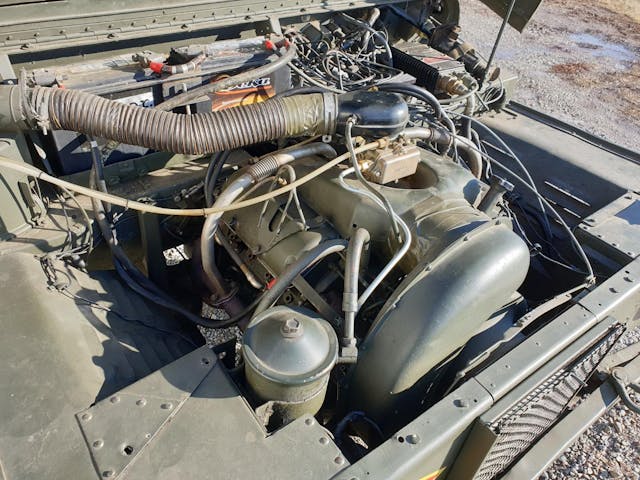 AMC M442A1 Mighty Mite engine angle