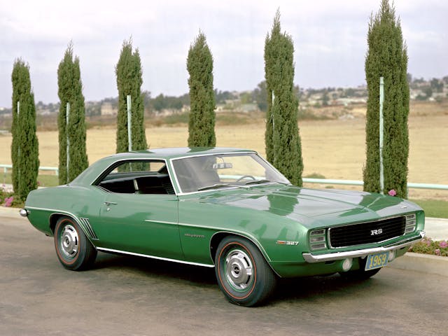 1969 Camaro RS Rally Green