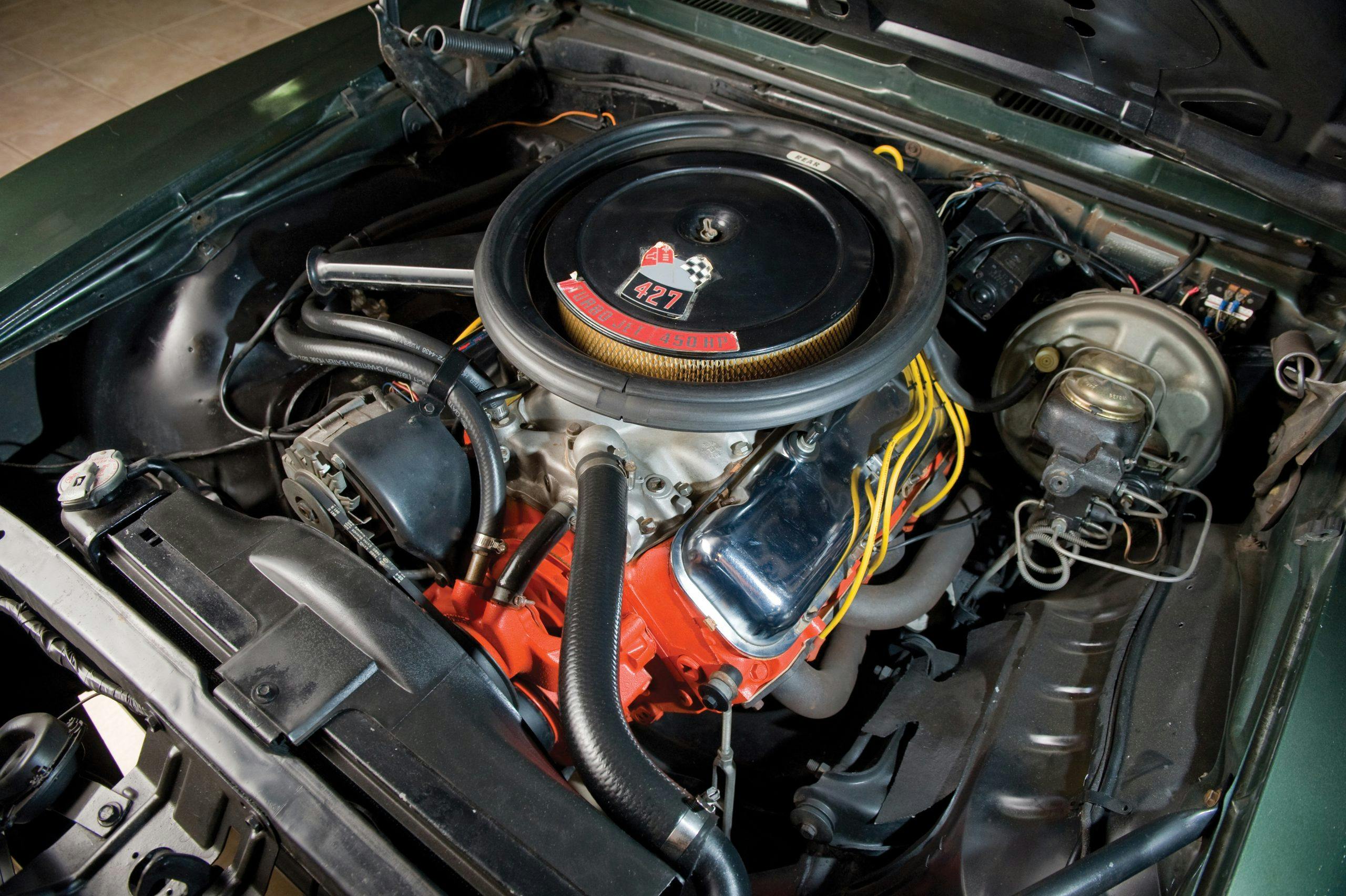 1969 Chevrolet Camaro Yenko SC 427 engine