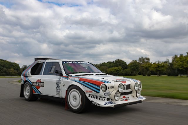 1986 Lancia Delta S4 front three-quarter action