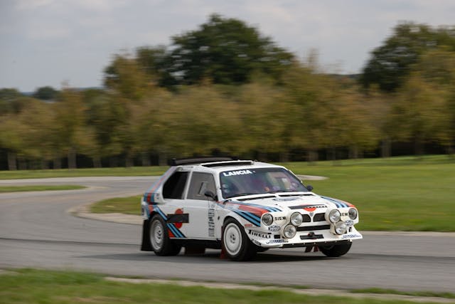 1986 Lancia Delta S4 front three-quarter action